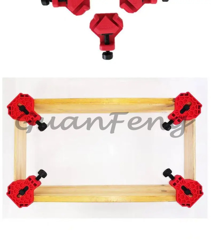 Woodworking Quick Clamps - 4팩 90도 직각 코너 클램프, 빠른