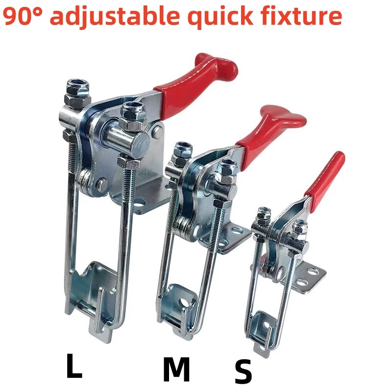 Woodworking Quick Clamps - 90도 퀵 릴리스 클램프 아연 도금