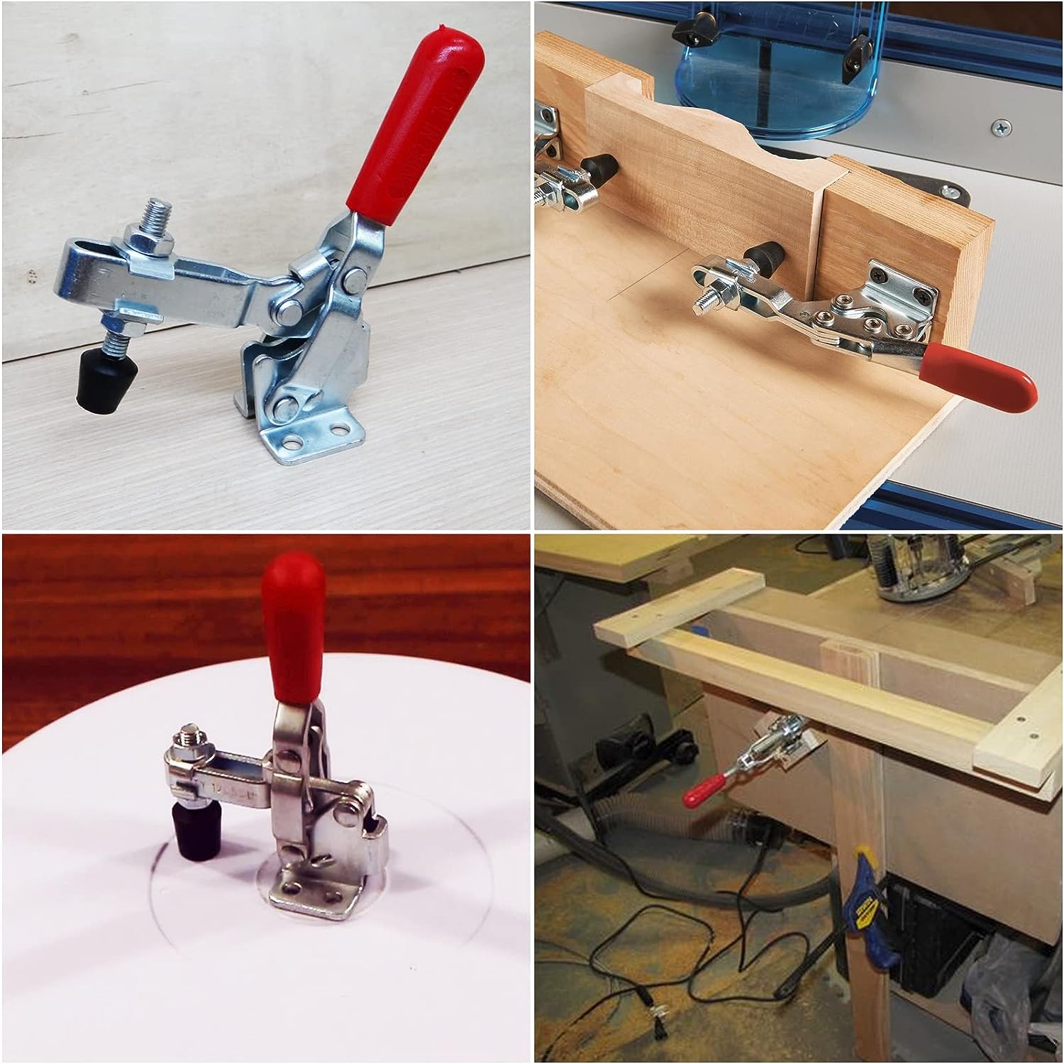 목공 용접용 4Pcs 퀵 릴리스 홀드 다운 토글 클램프 - Woodworking Quick Clamps 리뷰 및 가격