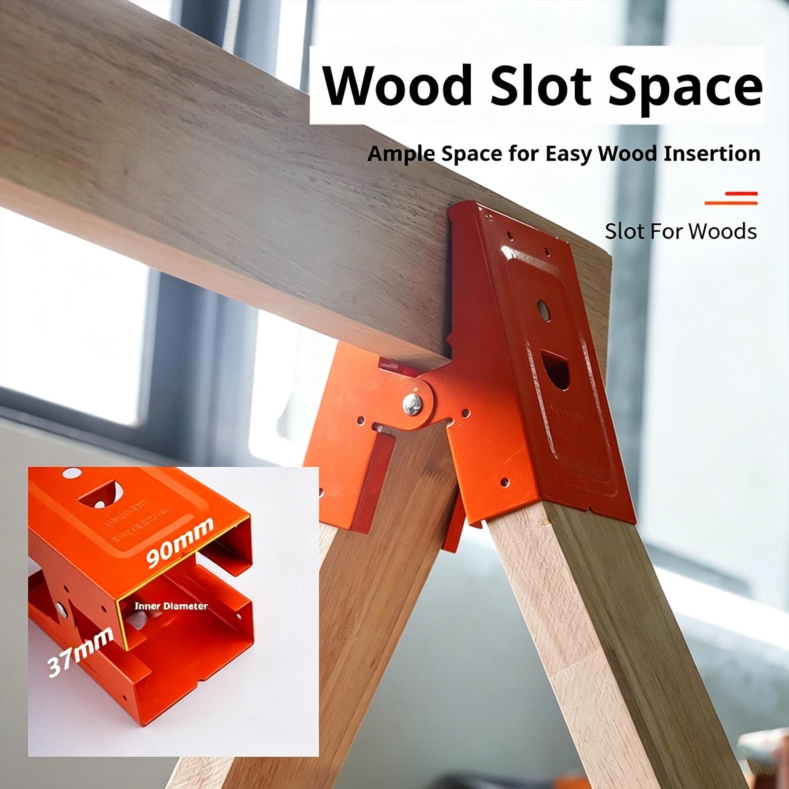 쏘호스 브래킷 2개 세트, 헤비듀티 하드웨어, 400l - Woodworking Horse 리뷰 및 가격