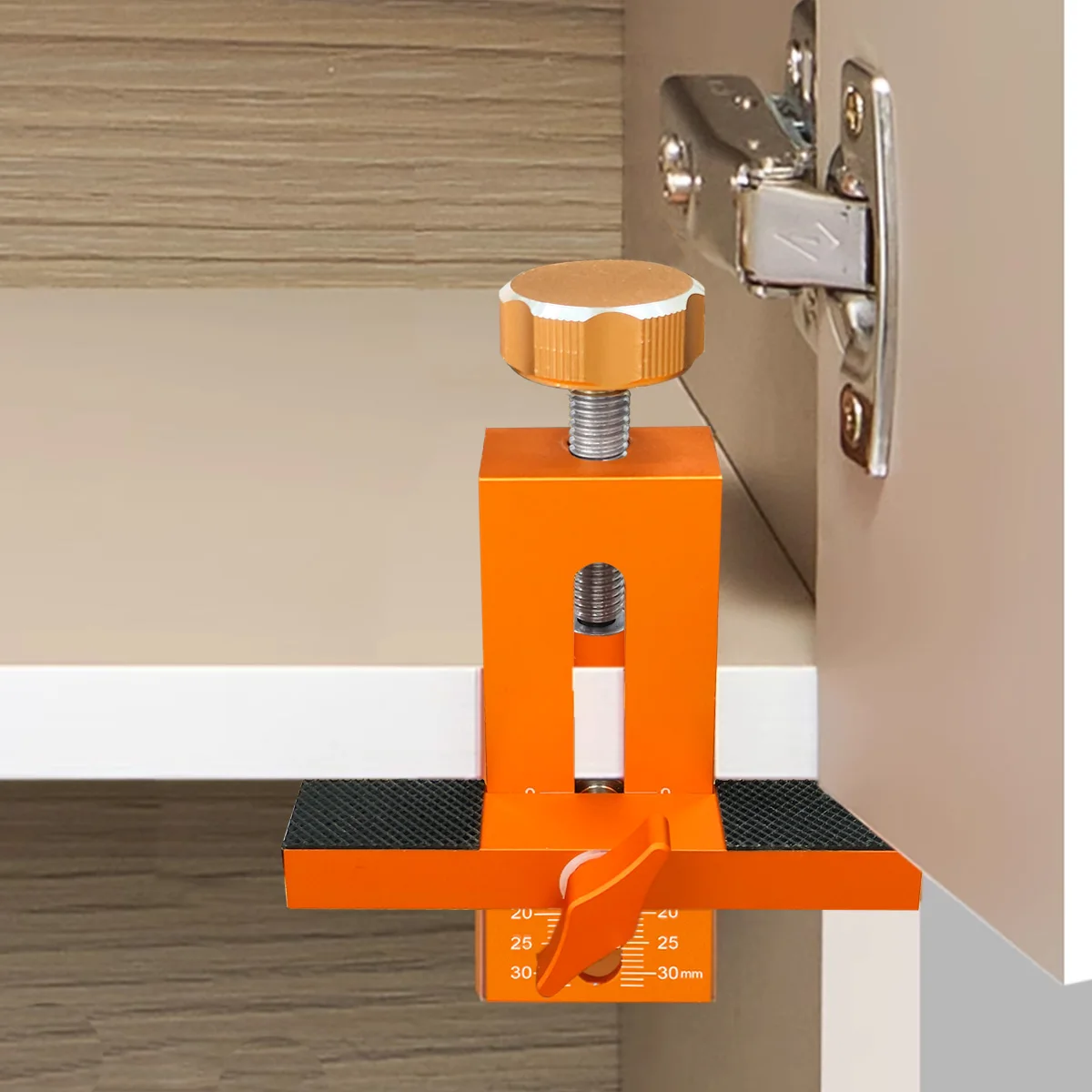 금속 조절식 캐비닛 도어 설치 지그 7-40mm 클램핑 - Woodworking Quick Clamps 리뷰 및 가격