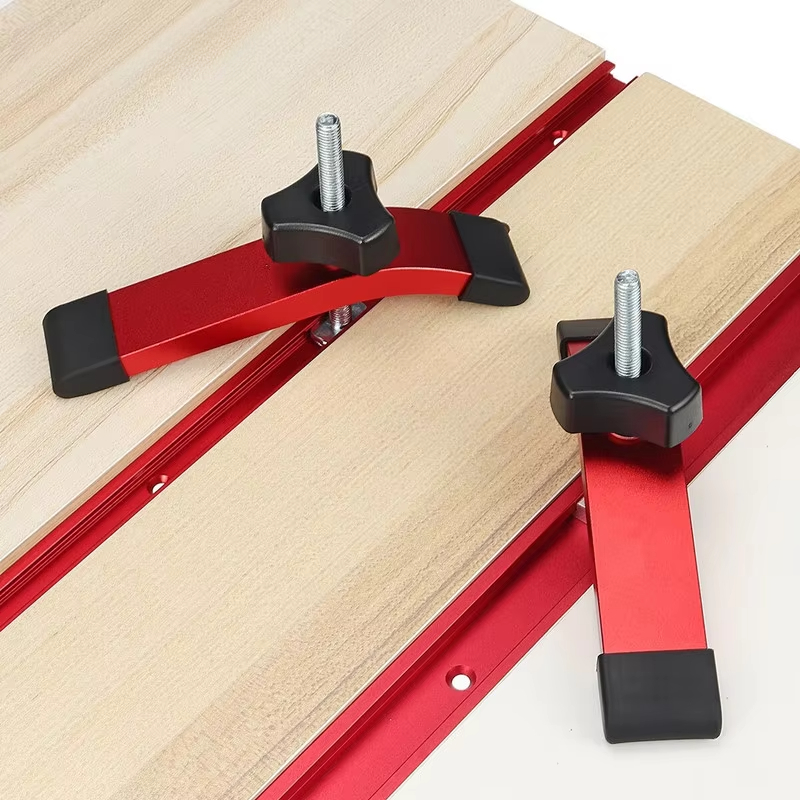 1/2Pcs 빠른 작동 홀드 다운 클램프 알루미늄 프레 - Woodworking Quick Clamps 리뷰 및 가격