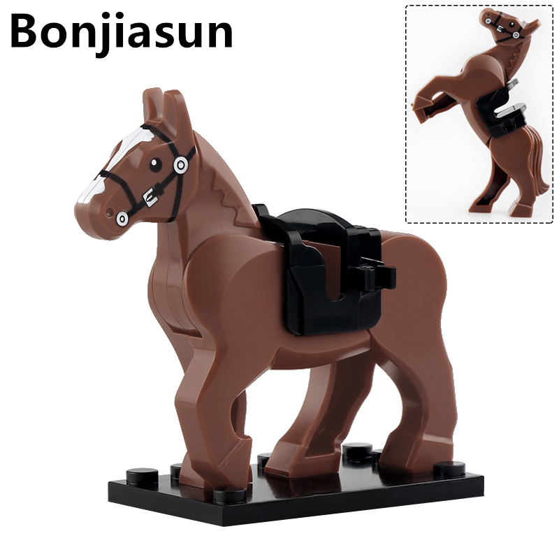 중세 군사 전쟁 말 빌딩 블록 미니 고대 액션 피규어  - Woodworking Horse 리뷰 및 가격