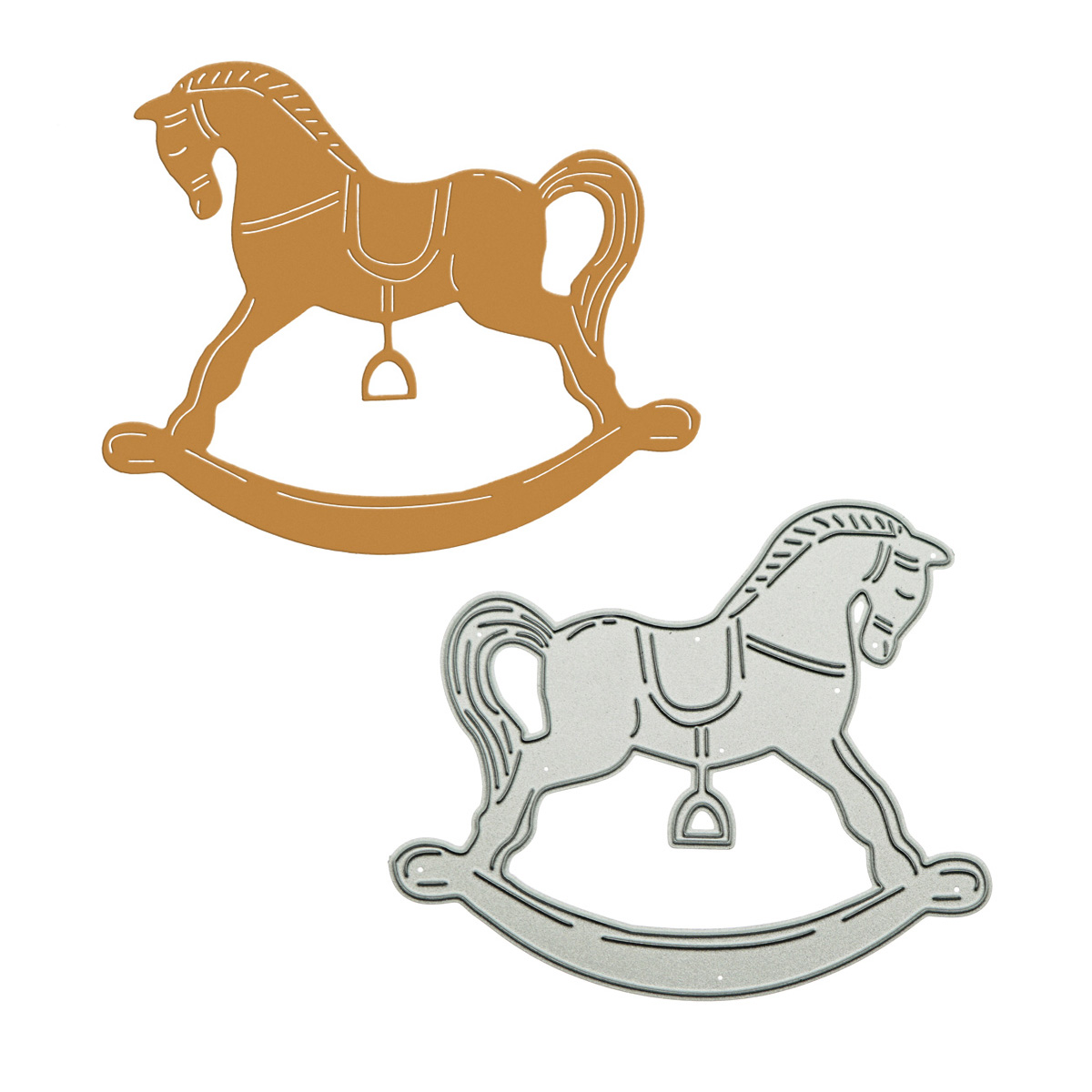 금속 절단 다이 스크랩북 DIY 메모리 카드 클립 아트 - Woodworking Horse 리뷰 및 가격