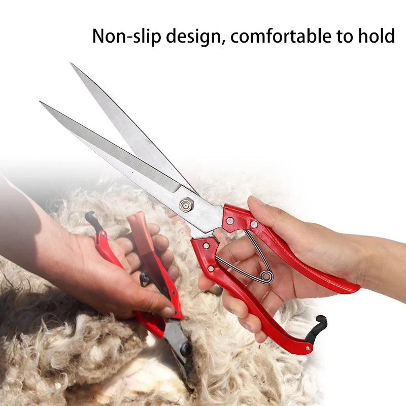 30cm 수동 양털 가위 스테인리스 스틸 칼날 염소 양 - Woodworking Horse 리뷰 및 가격
