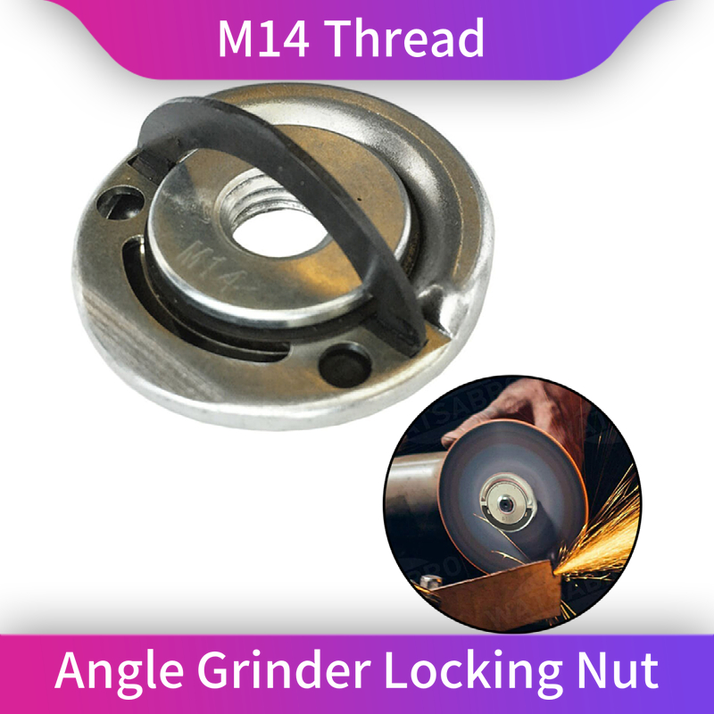 M14 앵글 그라인더 잠금 너트 셀프 잠금 플레이트 내 - Woodworking Quick Clamps 리뷰 및 가격